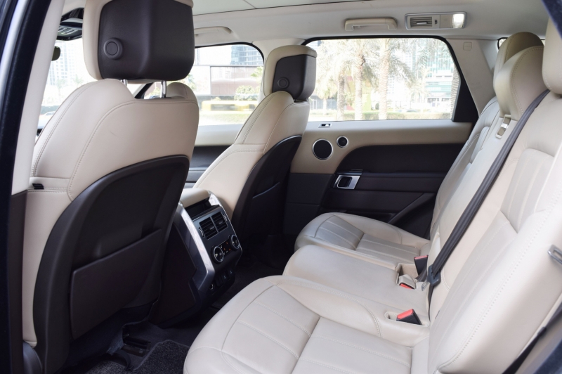 Siyah Land Rover Range Rover Sport HSE V6 2018